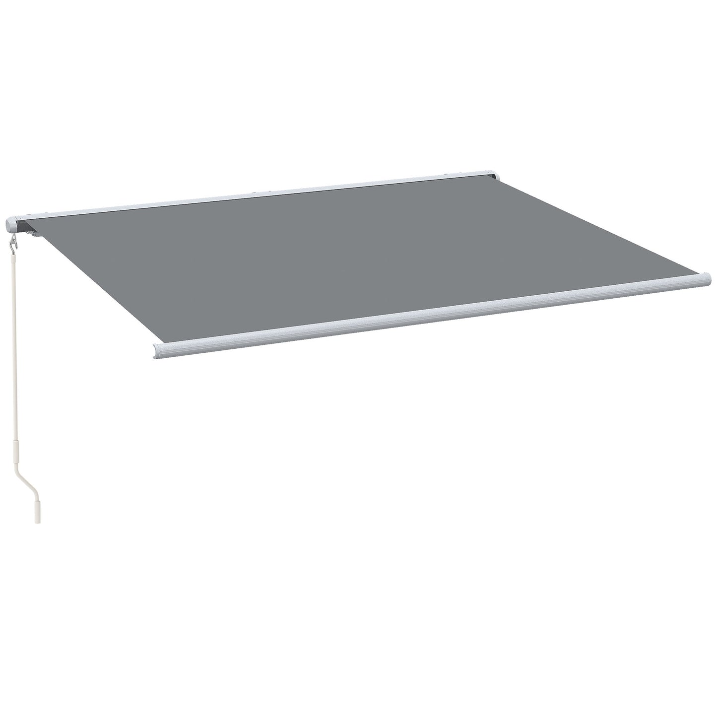 4x3m Full Cassette Electric/Manual Retractable Awning w/ LED Light