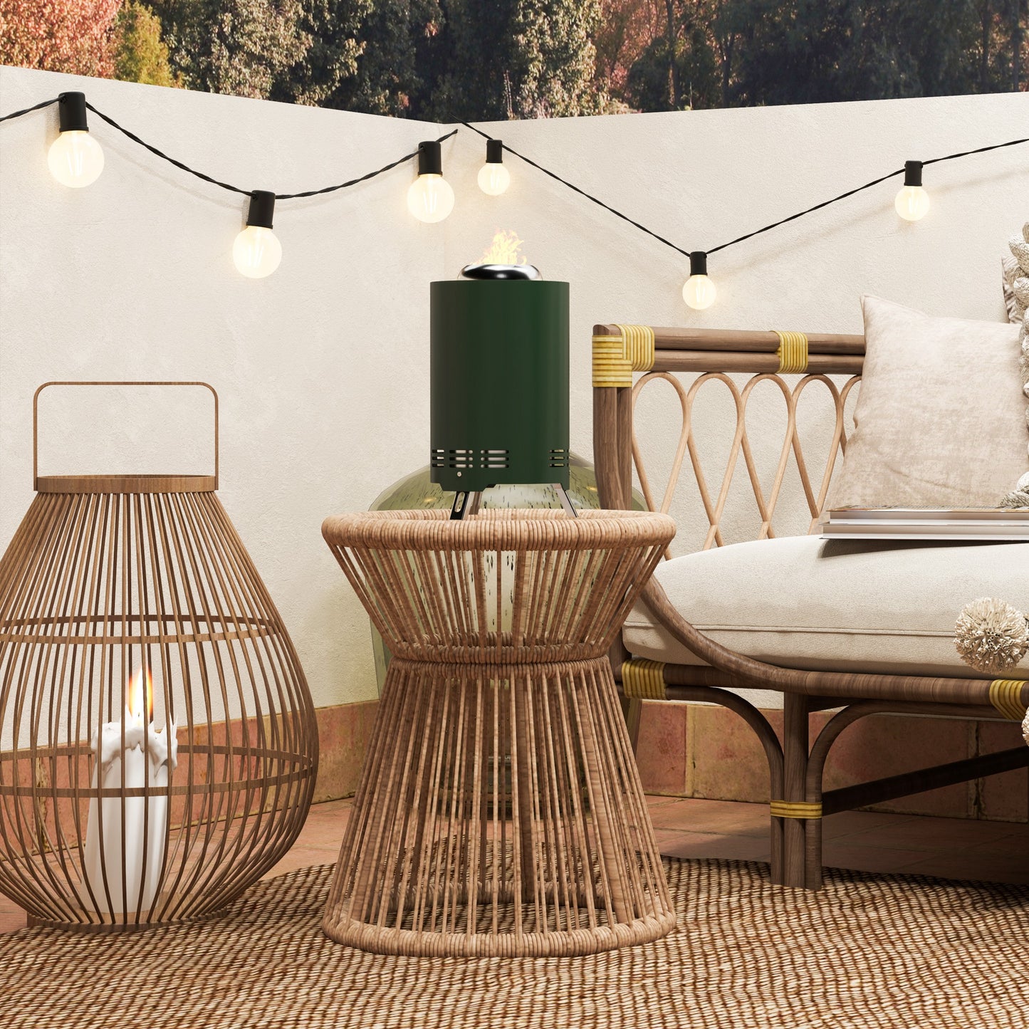 Stainless Steel Smokeless Wood Burning Firepit Garden Fire Pit