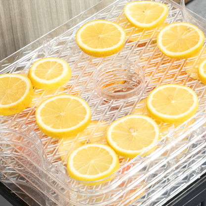 5 Tier Food Dehydrator, 245W for Drying Fruit, Meat, Vegetable, Black