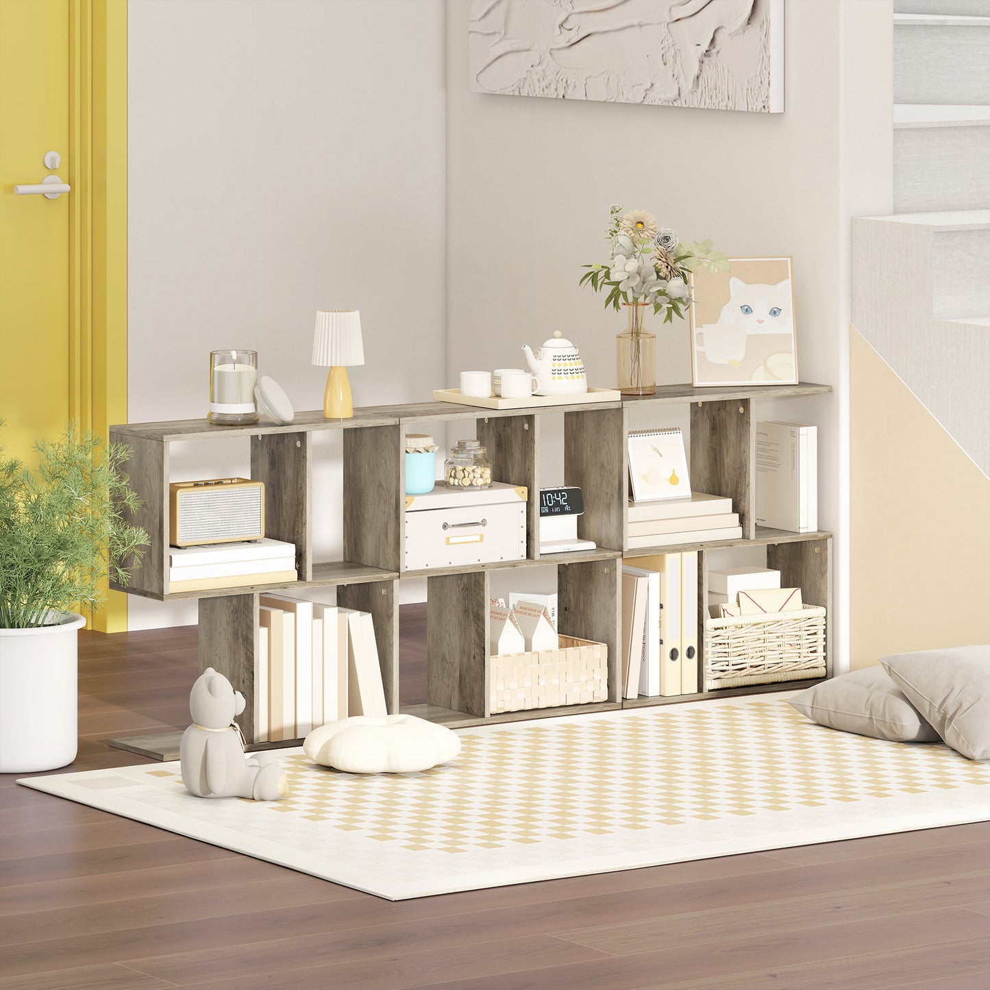 Foldable Weight Bench with 6-Level Backrest, Leg Extension