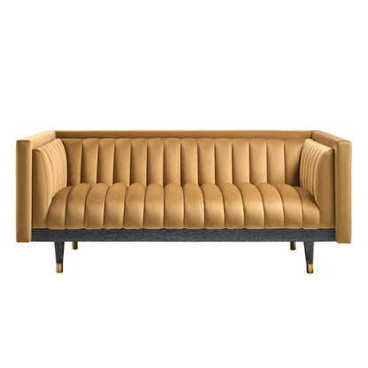 Metz Two Seat Sofa - Camel