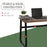 Writing Desk Workstation Center Laptop Table Industrial Design Furniture for Home Office Study Use