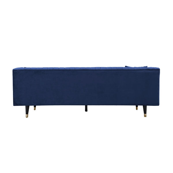 Baxter Three Seat Sofa - Navy Blue