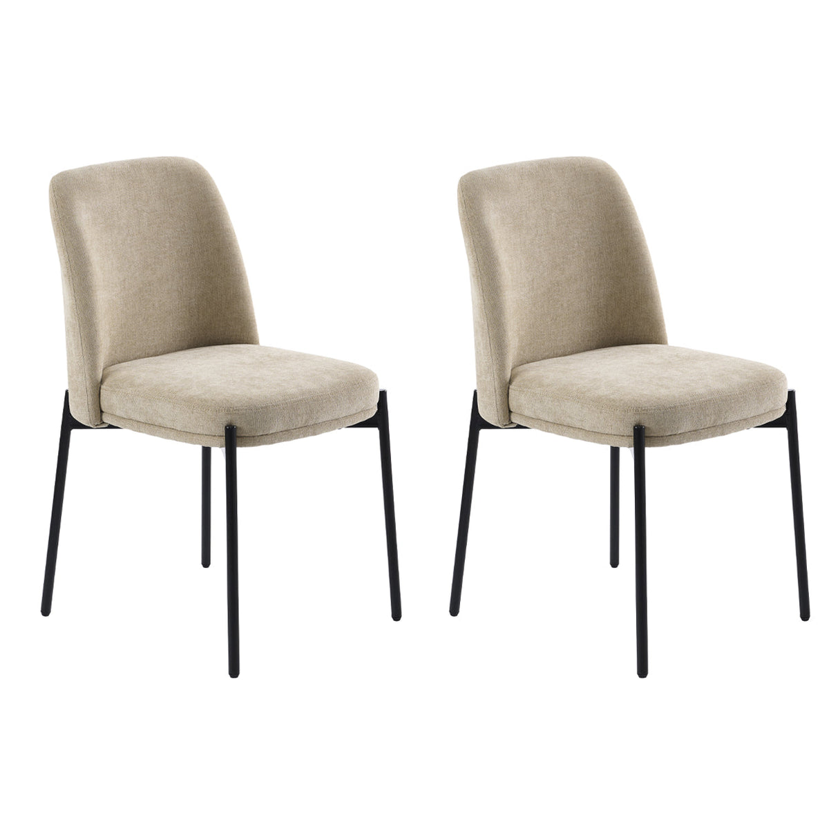 Set of 2 of Isla Dining Chairs – Sable