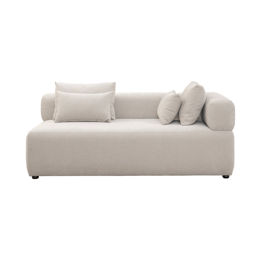 Beck Right Hand Chaise Longue – Parchment
