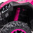 12V Quad Bike with Forward Reverse Functions, Ride on Car ATV Toy with High/Low Speed, Slow Start, Suspension System, Horn, Music, Pink