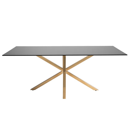 Aster Brass Dining Table