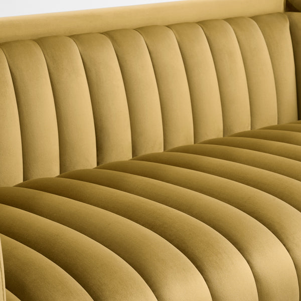 Metz Two Seat Sofa - Olive