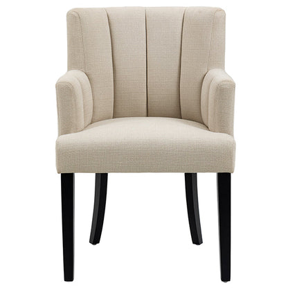 Hatfield Carver Chair - Limestone