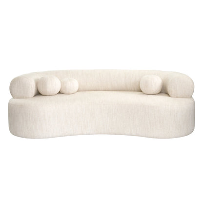Rolls Three Seat Sofa Natural Linen