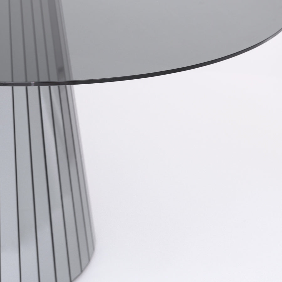 Emmeline Smoked Mirror Dining Table
