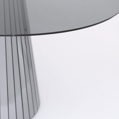 Emmeline Smoked Mirror Dining Table