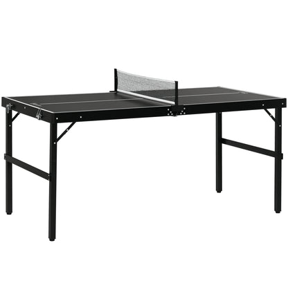 5ft Mini Table Tennis Table, Folding Ping Pong Table
