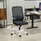 Mesh Desk Chair with Tilt Function, Lumbar Support, Black