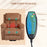 Lift Chair Riser and Recliner Chair with Vibration Massage, Heat, Brown