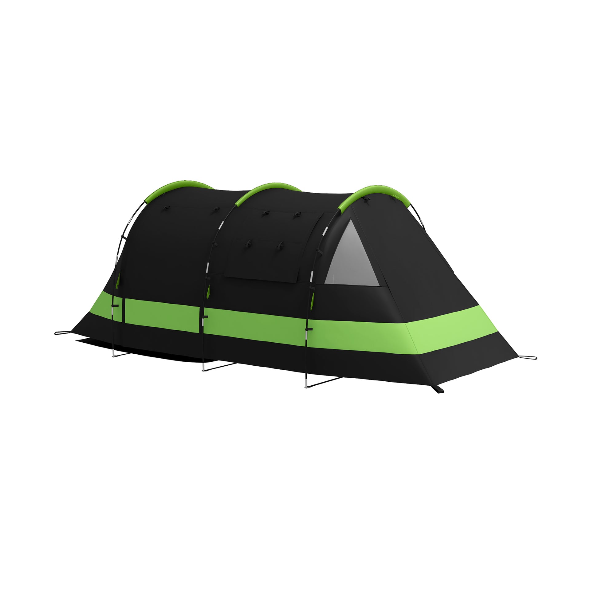 4 person blackout tent Blackout Camping Tent for 4-5 Person, with Bedroom & Living Room, 3000 – QuidsIn Superstore