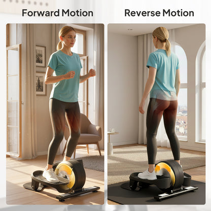 Under Desk Elliptical Machine, Pedal Exerciser with LCD Monitor