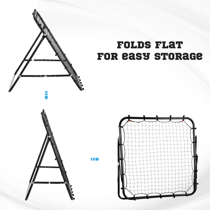 Rebounder Net Goal for Kids, Adults, Baseball, Football Training