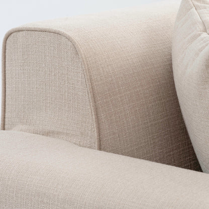 Duke Three Seat Sofa – Limestone