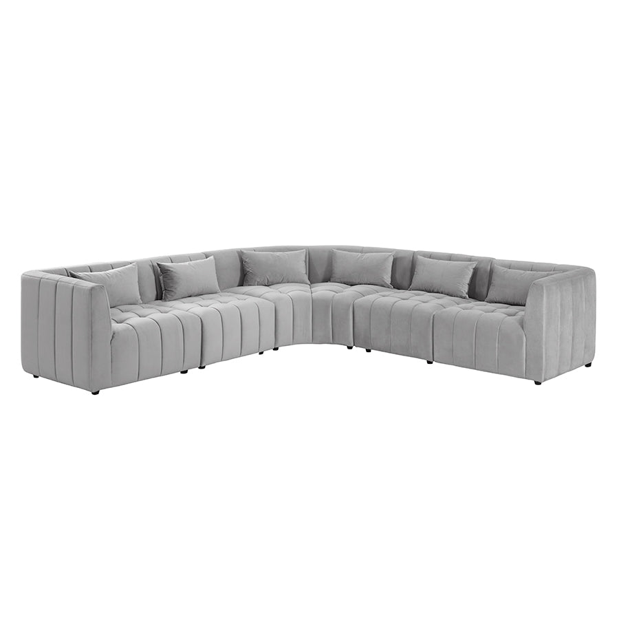 Essen Large Corner Sofa – Dove Grey