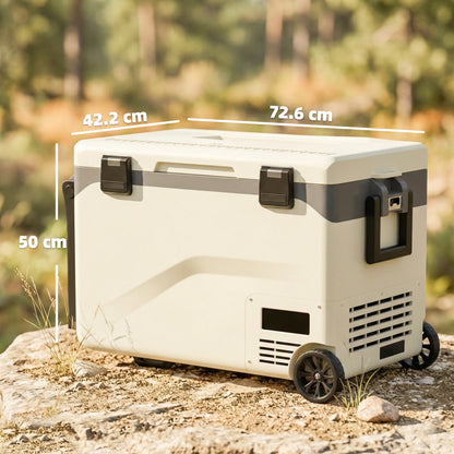 Compressor Car Fridge Freezer, Camping Refrigerator w/ App Control