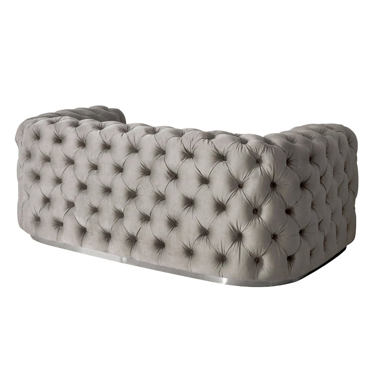 Frankfurt Two Seat Sofa - Dove Grey
