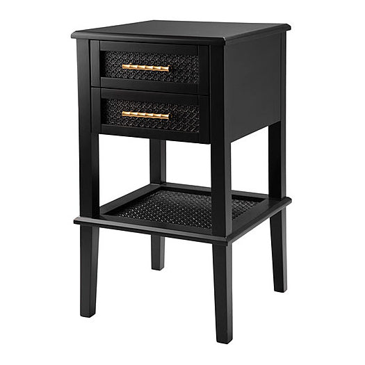 Kingston Wicker Bedside Table