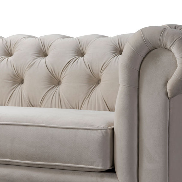 Monty Three Seat Sofa - Chalk