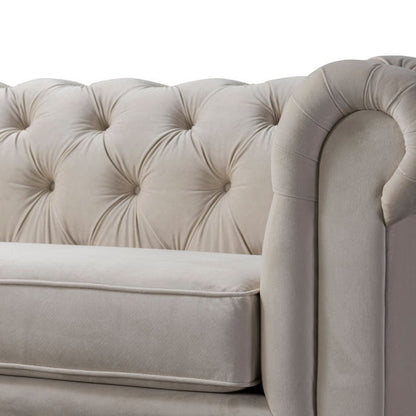 Monty Three Seat Sofa - Chalk