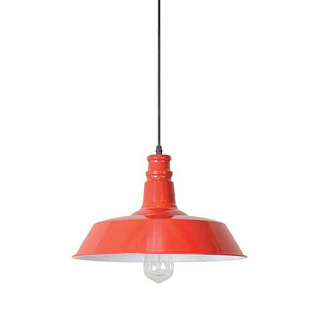 Pascal Red Vintage Pendant Light