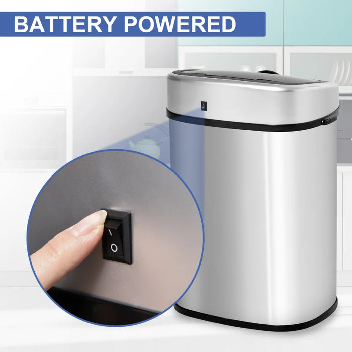 58L Stainless Steel Kitchen Automatic Sensor Dustbin