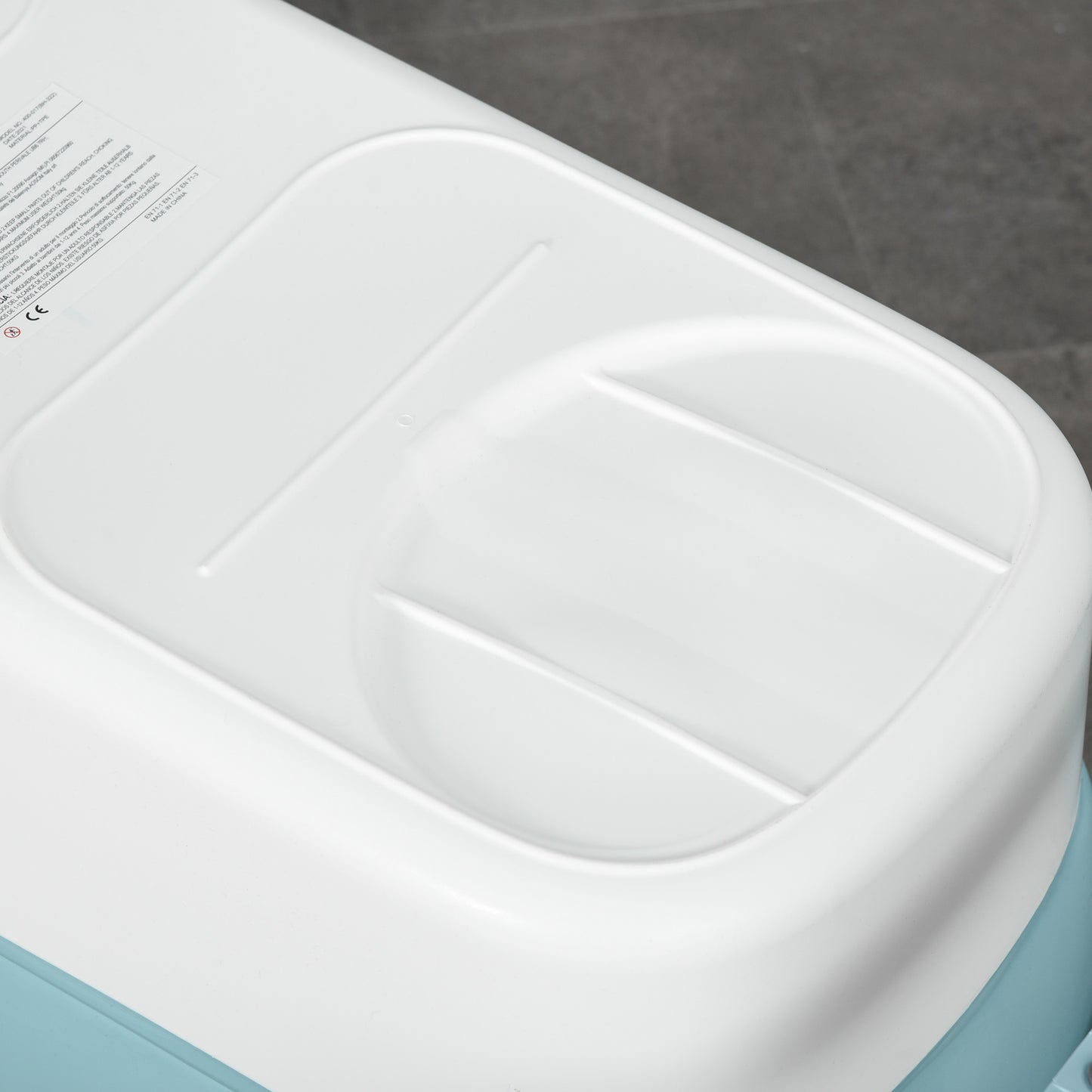 Foldable Bathtub Kids Bath Tub with Lid Large Bathtubs for 1 - 12 Years