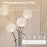 Crystal Floor Lamps for Living Room Bedroom with 5 Light, Modern Upright Standing Lamp, 34x25x156cm, Silver