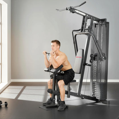 Multi Gym with Adjustable Seat & Back, 45kg Weight Stack