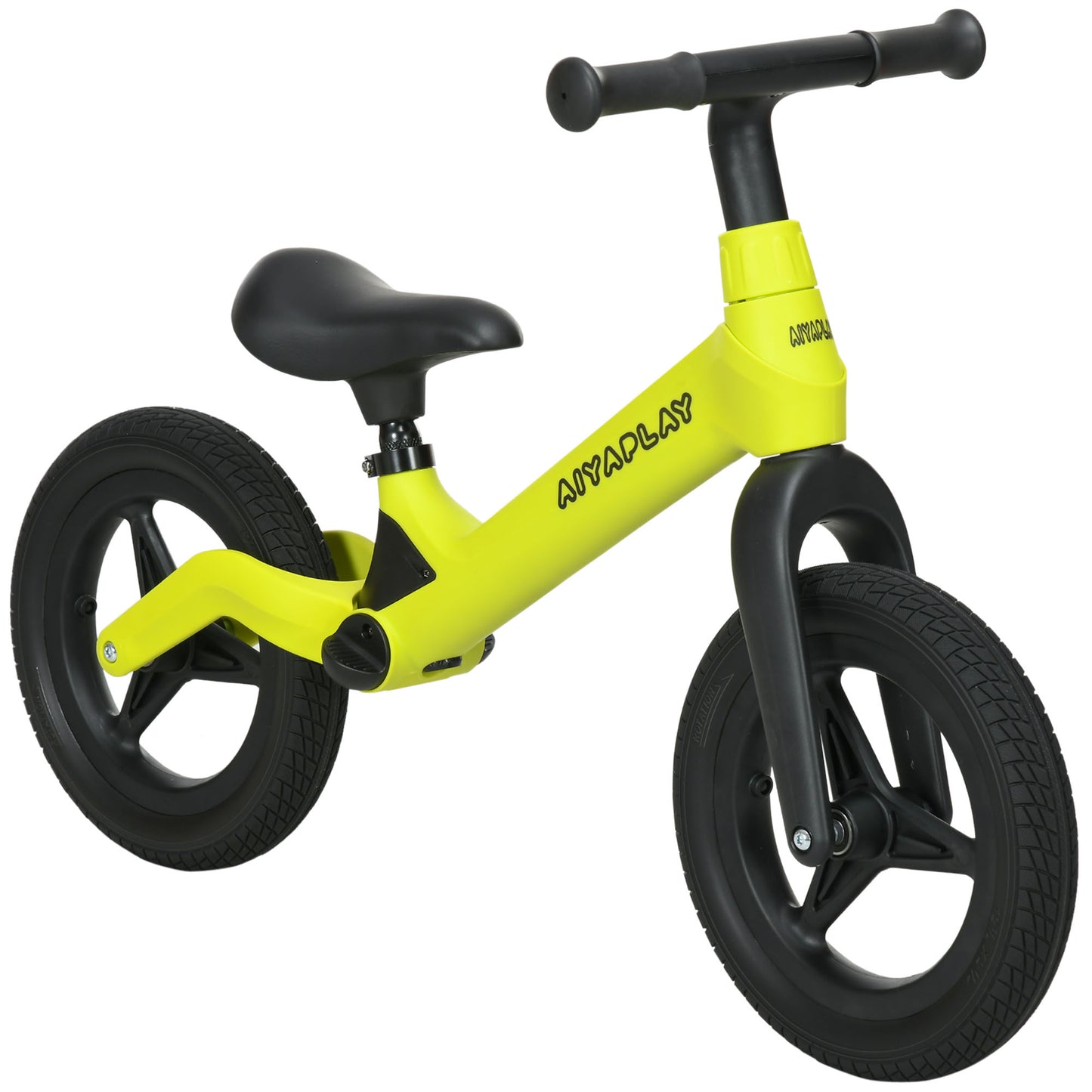 12" Baby Balance Bike w/ Adjustable Seat and Handlebar - Green