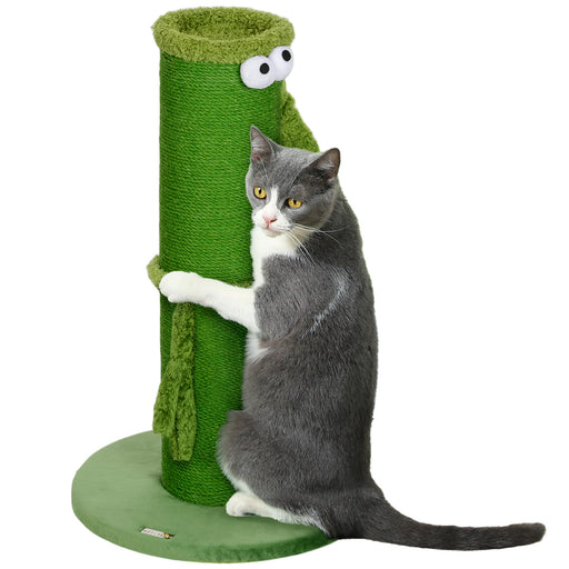 Cat Scratching Post for Indoor Cats with Sisal Rope Cover, Large Base