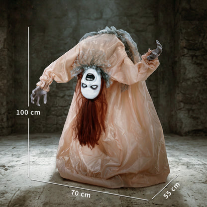 Animated Halloween Ghost for Indoor, Covered Outdoor