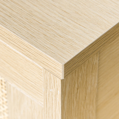 Nightstand Bedside Table End Table Storage Organizer W/ Drawer Shelf