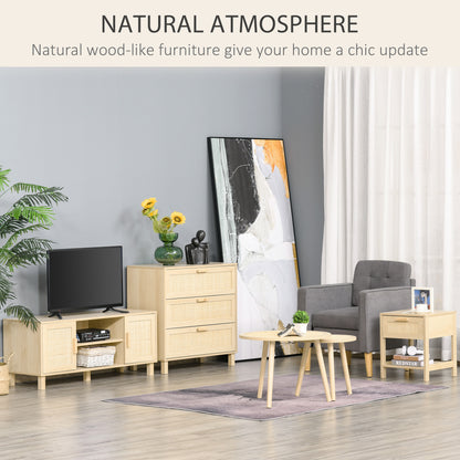 Nightstand Bedside Table End Table Storage Organizer W/ Drawer Shelf