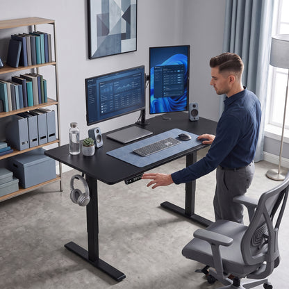 Standing Desk Memory Control Adjustable Black
