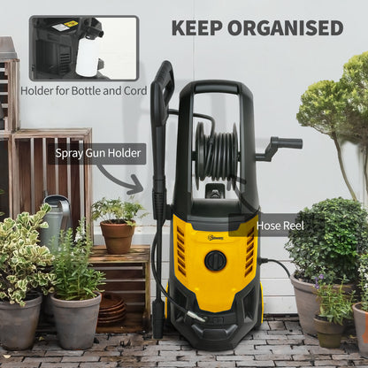 2200W Power Washer 170 Bar Pressure with Adjustable Nozzle