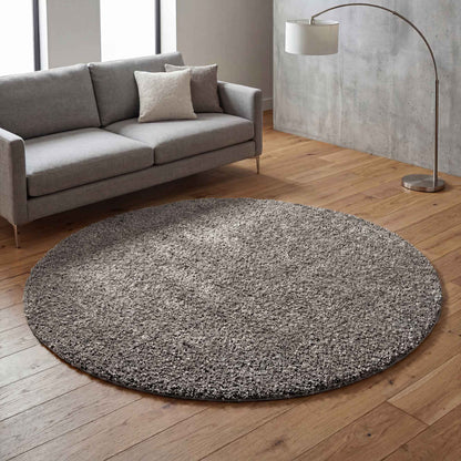 Ainsley Modern Plain Living Room Shaggy Area Rug