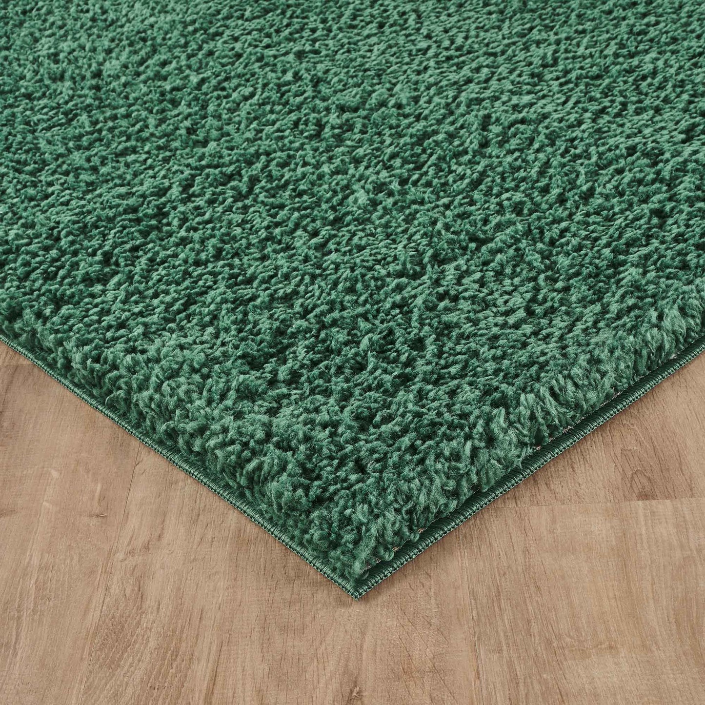 Ainsley Modern Plain Living Room Shaggy Area Rug - 13 Colours Available