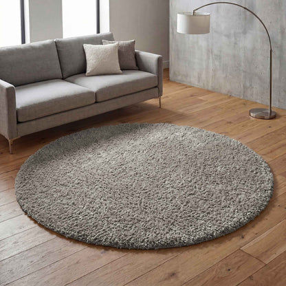 Ainsley Modern Plain Living Room Shaggy Area Rug