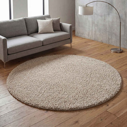 Ainsley Modern Plain Living Room Shaggy Area Rug