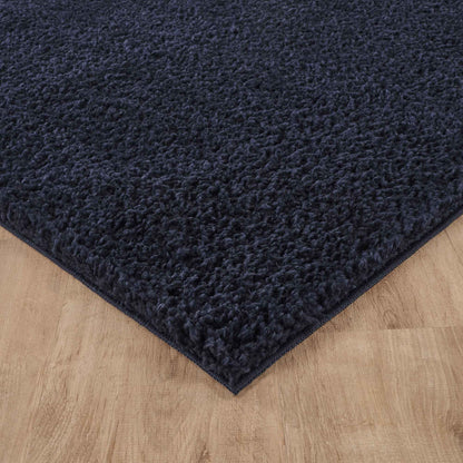 Ainsley Modern Plain Living Room Shaggy Area Rug - 13 Colours Available