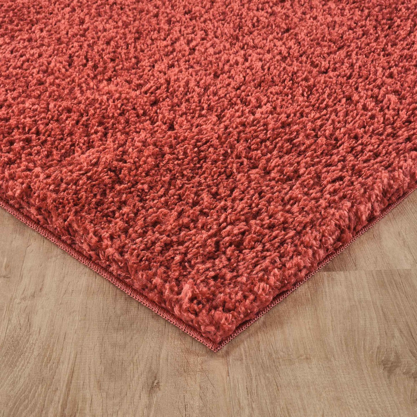 Ainsley Modern Plain Living Room Shaggy Area Rug - 13 Colours Available