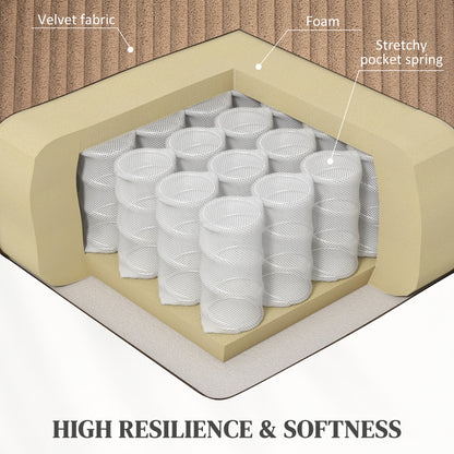 Power Lift Riser and Recliner Chair with Remote Control, Brown