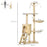 Cat Tree House, 131H cm-Beige