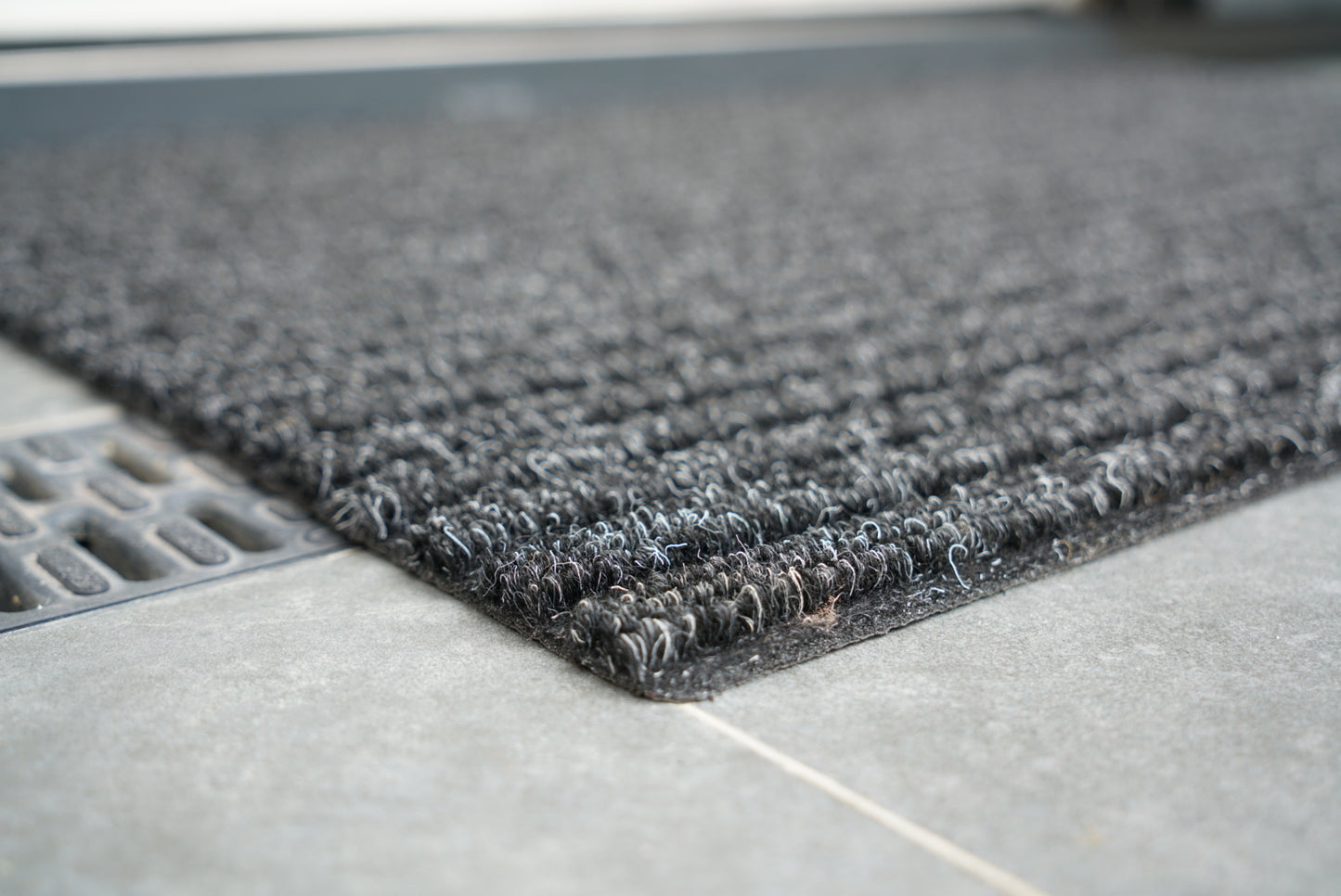 Trapper Non Slip Coir Style Heavy Duty Rubber Back Door Mats